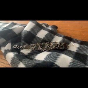 Handmade Smokey Quartz Bracelet with Multiple fit settings